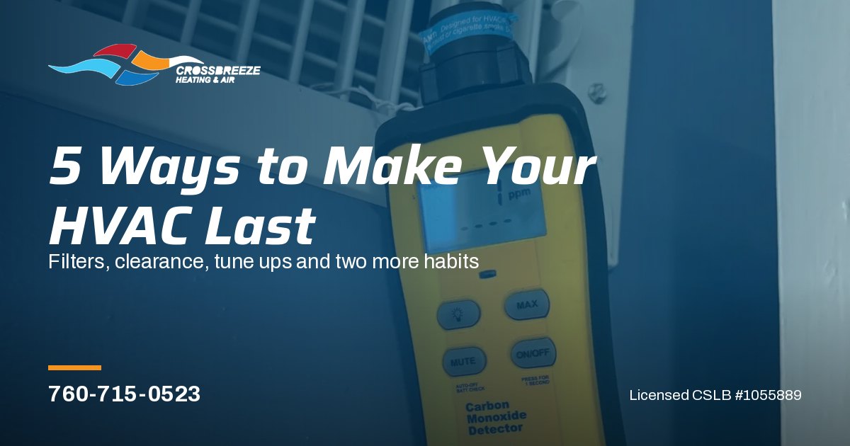 How to Extend the Life of Your HVAC System: 5 Easy Maintenance Tips