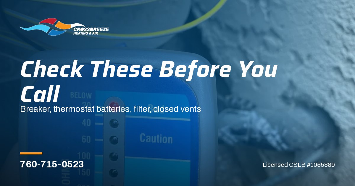 How to Troubleshoot Common HVAC Problems Before Calling a Professional