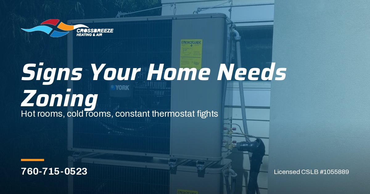 Signs Your Home Needs HVAC Zoning System Installation