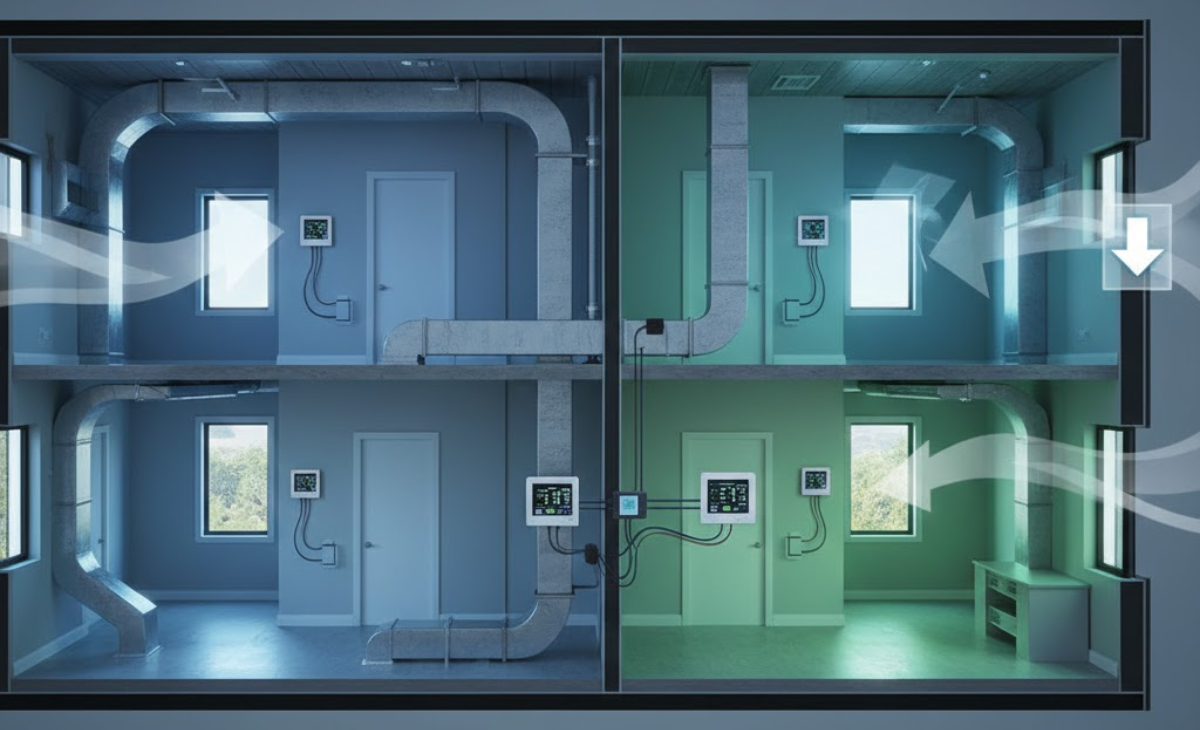 hvac zoning system installation